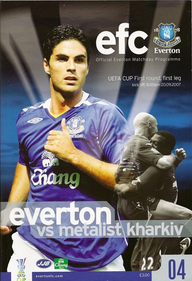 Everton FC v Metalist Kharkov